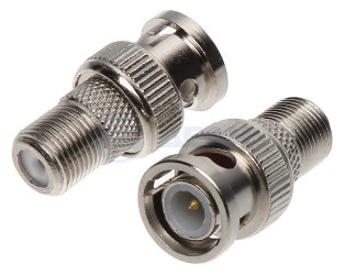 Переход штекер BNC - гнездо F (BC34) (ЭЛЕТЭК)