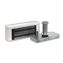 Замок электромагнитный М1-200 (белый) с планкой (ОЛЕВС)