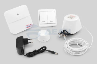 Комплект защиты от протечек воды "Протечек.НЕТ" МИНИ накладной, GSM+Wi-Fi комплект (ИПРо)